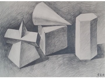 素描小班写生  栗滏艳