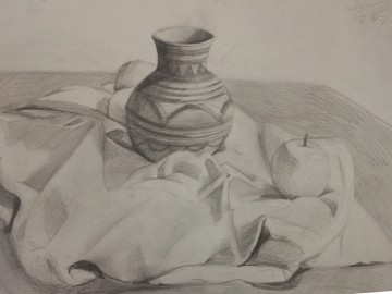 素描中班  李瑞